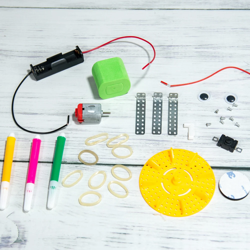 Детский робот сделай сам маленькое изобретение Обучающие игрушки забавная наука