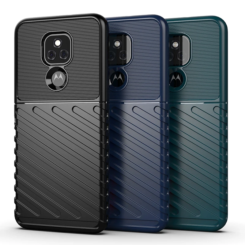 

Ударопрочный резиновый чехол-бампер для Motorola Moto E7 Plus E 7 E6 Plus