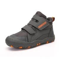 hiking boots for children canvas outdoor sports shoes autumn footwears non slip students casual flats kids gift