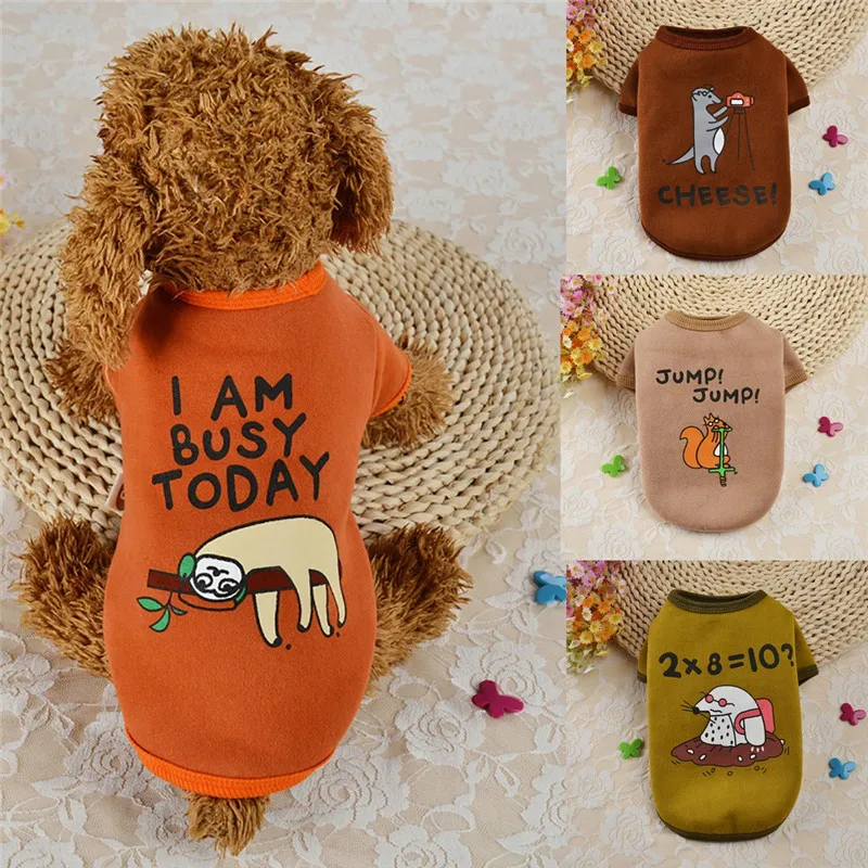 Одежда для собак маленьких и больших зимний жилет куртки продукт щенков рубашка