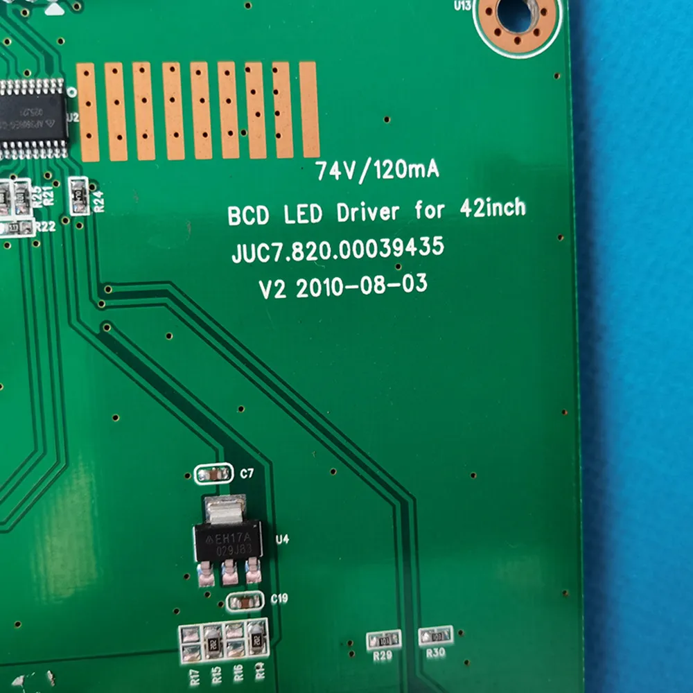 High voltage backlight Constant current drive board 74V/120MA BCD LED Driver for 42inch JUC7.820.00039435 For ITV42850EB