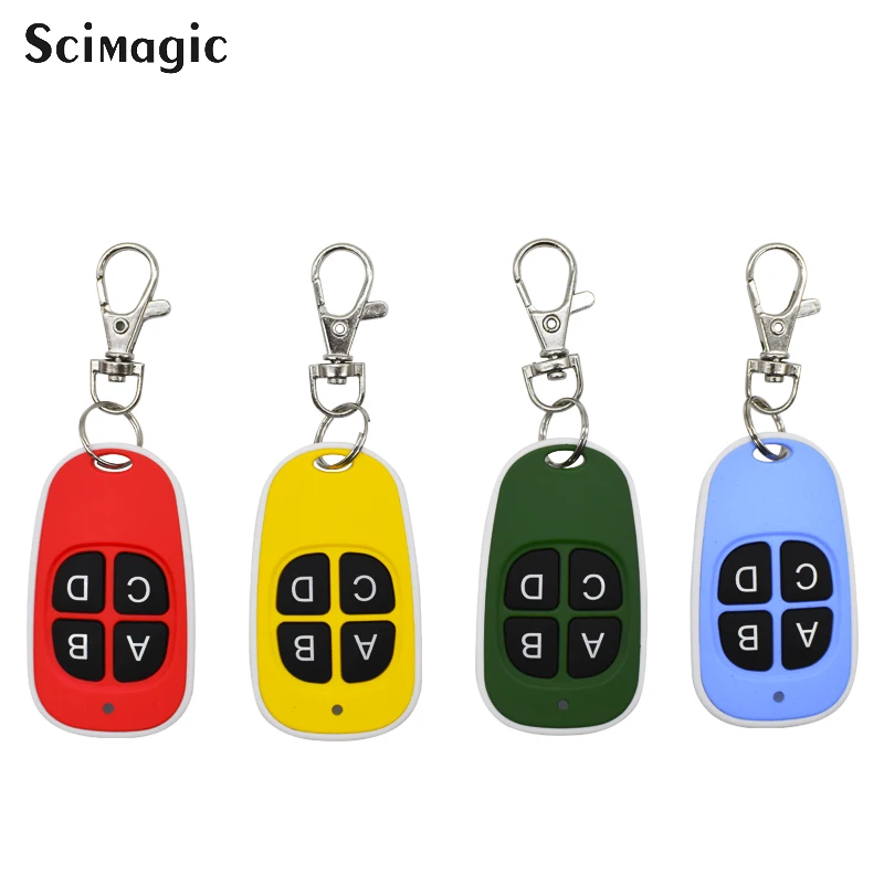 

Ultralight Wireless 433Mhz Remote Control Copy Code Remote 4 Channel Electric Cloning Gate Garage Door Auto For chipset PT2262