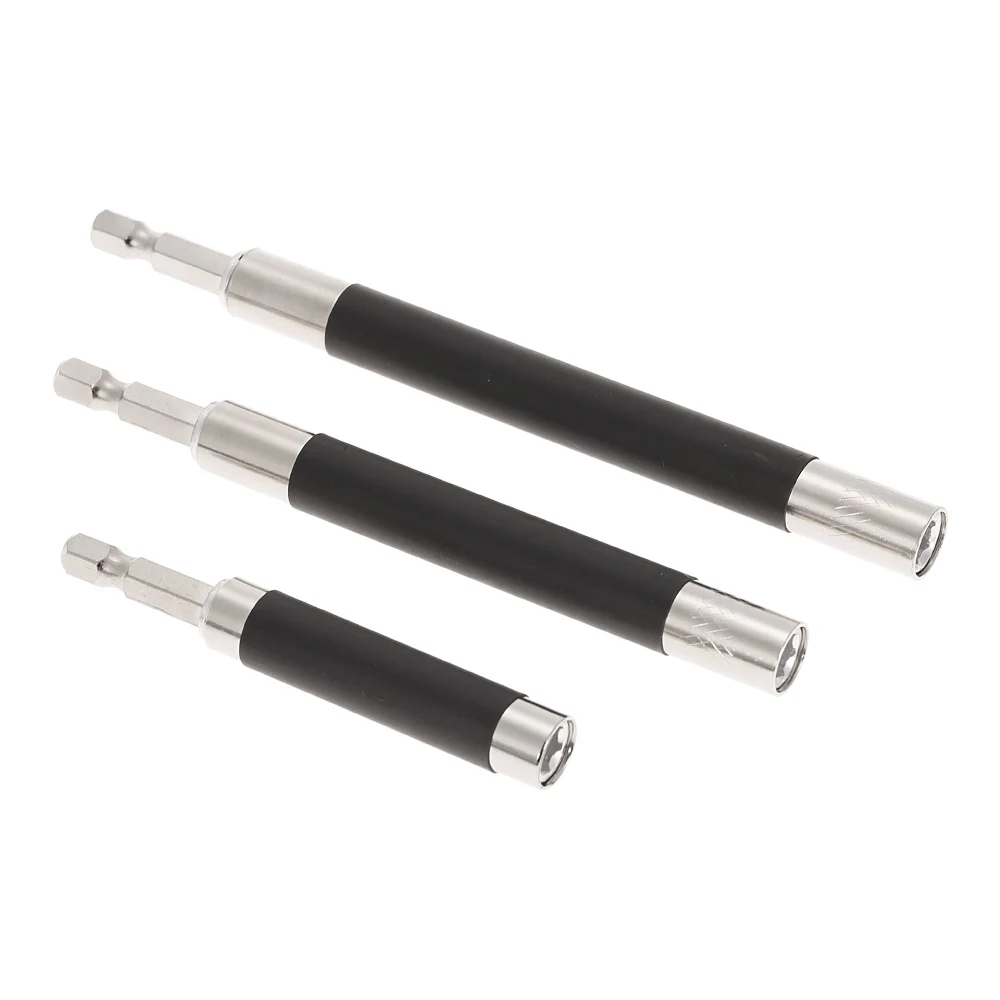 3 шт. 1/4 &quot80/120/140 мм шестигранным хвостовиком Quick Release Магнитная отвертка бит
