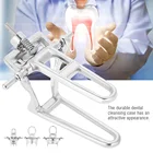 Зубной артикулятор стоматологический лабораторный Инструмент регулируемый полный рот медное покрытие Dentur прочное механическое устройство уход за полостью рта 3 размера на выбор