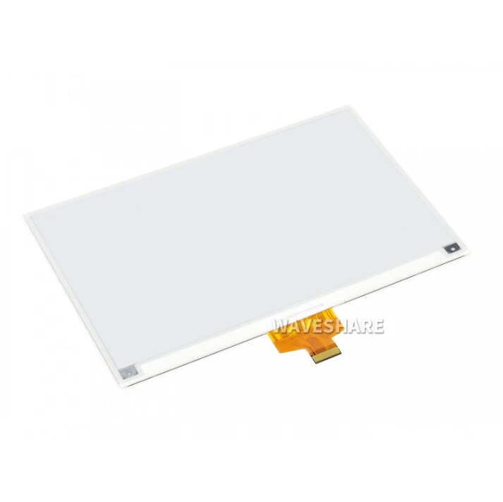 

Waveshare 7.5inch HD e-Paper E-Ink Raw Display, 880*528, Black / White, SPI, without PCB