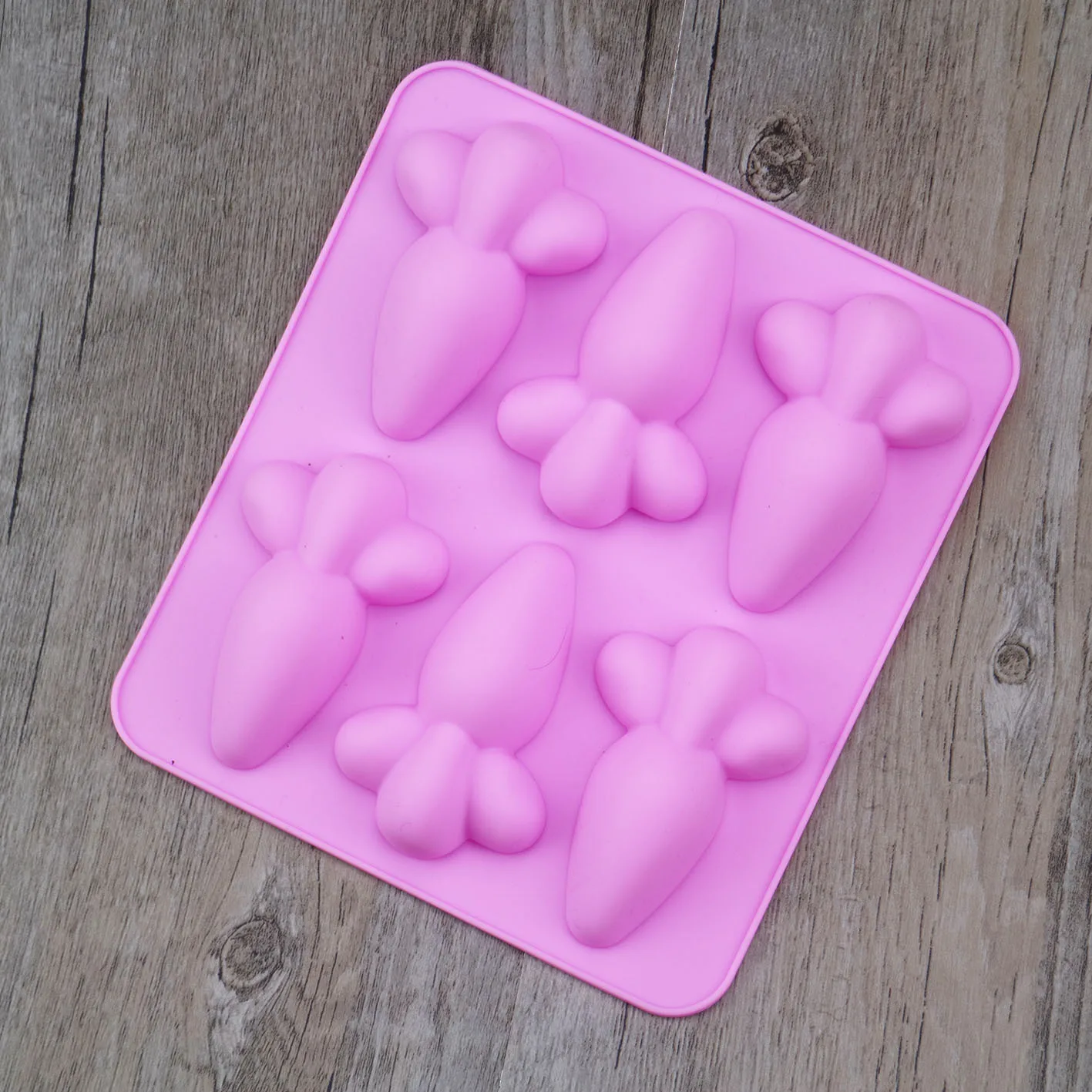 DIY шоколадная форма 6 морковь для выпечки хлеба Желейный пудинг формочка десерта