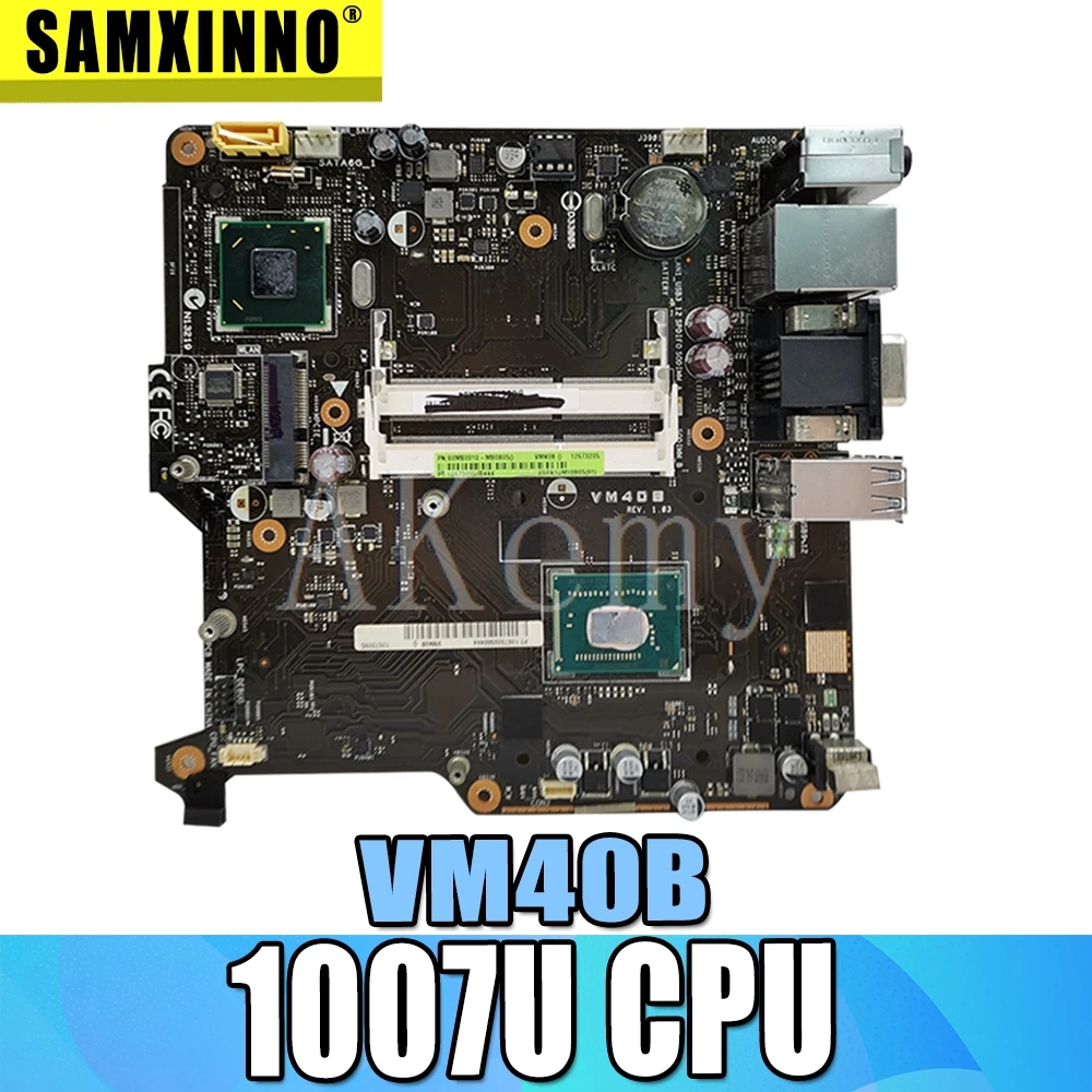 VM40B материнская плата для For Asus VivoPC ноутбука USB3/SATA3 17*17 ITX W/1007u-CPU | Компьютеры и офис