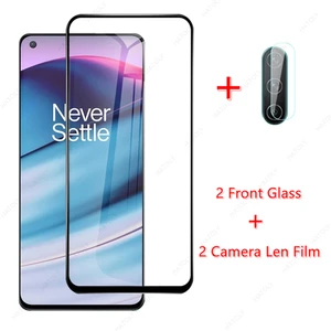 2pcs for oneplus nord ce 5g glass for nord ce 5g tempered glass 9 9r 8t nord n10 5g n100 screen protector hd camera len film free global shipping