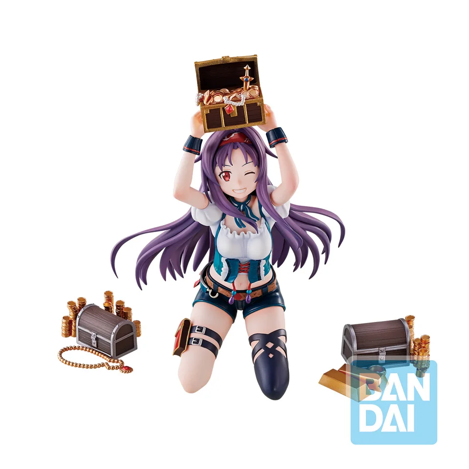 Фигурка Tronzo Bandi Sword Art Online фигурка Asuna Yuuki Pirate Ver из ПВХ SAO конно юуки игрушки |