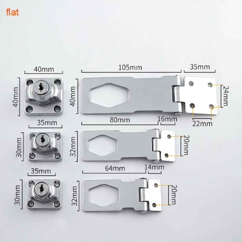 Замок с ключом закручивающаяся ручка застежка для небольших дверей шкафов