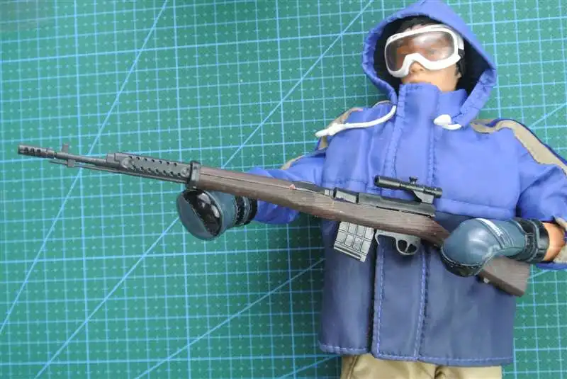 Модель искусственной винтовки 1:6 пластиковая модель оружия с покрытием