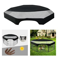 dog playpen mesh top cover provide shaded areas keeps pet secure from uv rain