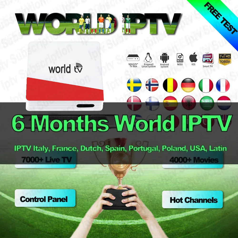 Красный 1 год Европа IP tv подписка Франция Великобритания Немецкий Италия Французский Испания Португалия для Smart tv IP tv M3U подписка Enigma2 Android - Цвет: Красный