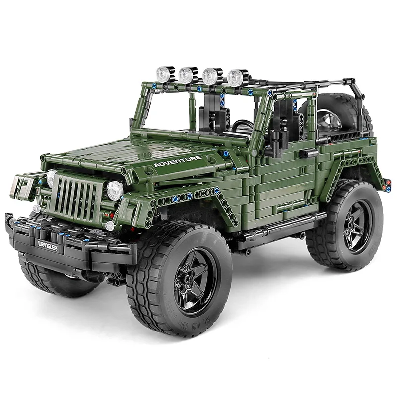 

13124 2096 шт., Детский конструктор Jeeped Wrangler, в наличии