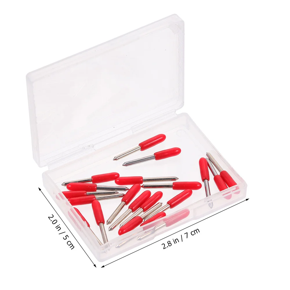 

1 Box/20pcs Cutting Blades Tungsten Steel Computer Sharp Lettering Cutters