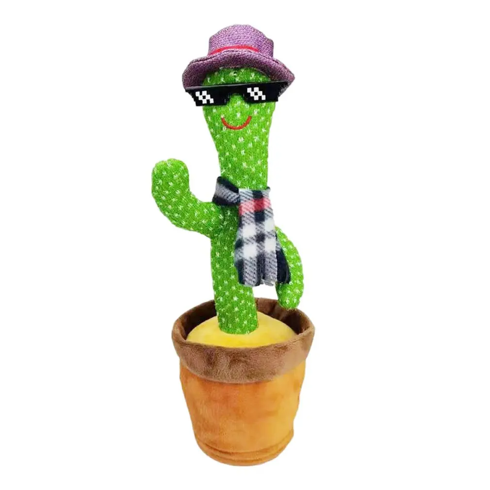 

Funny Electric Twisting Electronic Dancing Enchanting Cactus Toy Children Gift Dancing Cactus Plush Toys