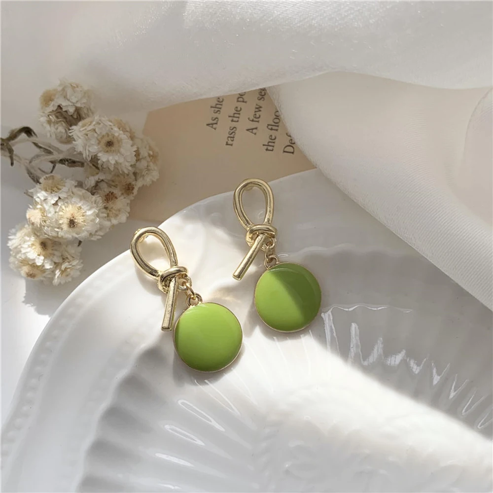 

Han Edition Earrings Cute Romantic Fashionable Contracted New Exquisite Women's Stud Earrings Adorn Article Sell Like Hot Cakes