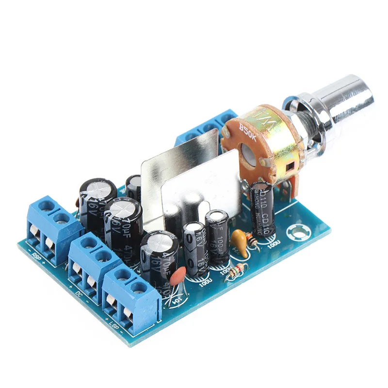 

TEA2025B Power Amplifier Audio Board 2.0 Channrl Mini Amplifier Stereo AMP 3Wx2 Home Sound Theatre
