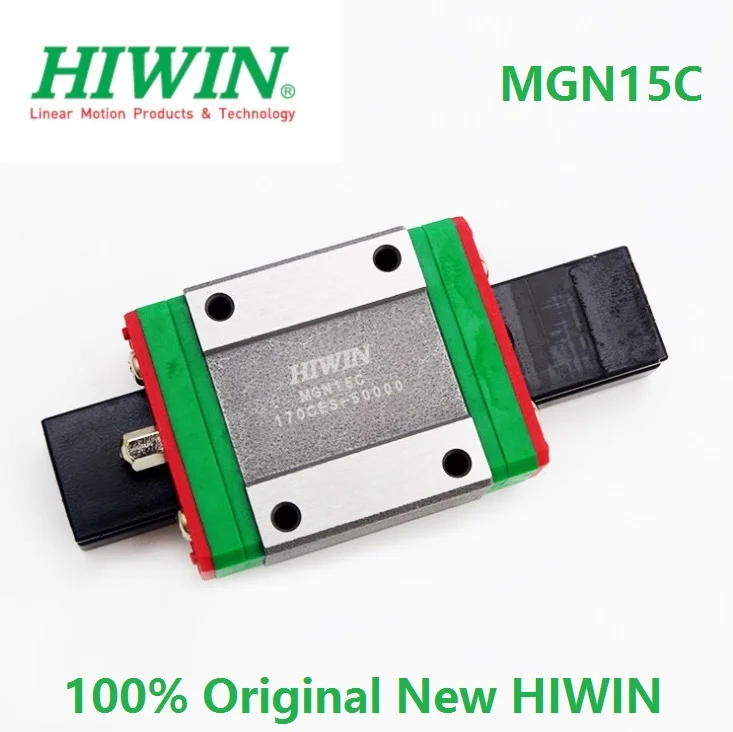 100% оригинальная линейная каретка HIWIN MGN7C MGN9C MGN12C MGN15C для мини линейной