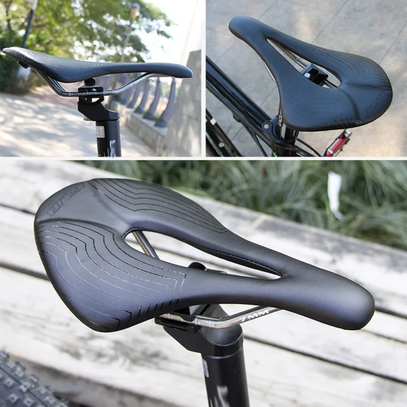 

NEW Pu+carbon fiber saddle road mtb mountain bike bicycle saddle for man cycling saddle trail comfort races seat