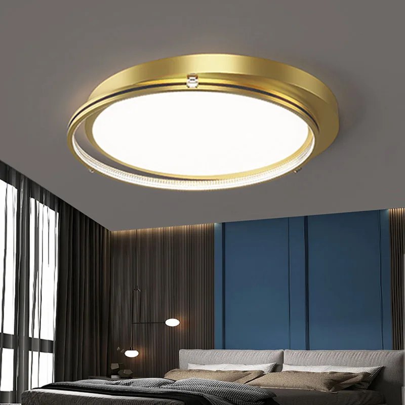

Современная черная Золотая круглая декоративная фотолампа для спальни, гостиной, столовой, коридора, лофта, Минималистичная внутренняя фотолампа