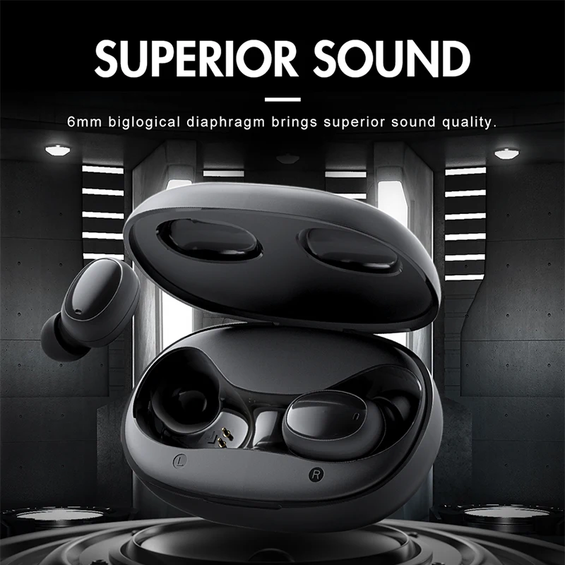 Dropshipping HAVIT I95 Touch Control Bluetooth Earphones Noise Cancelling Headset Free Role Switch HD Stereo Wireless Earbuds |