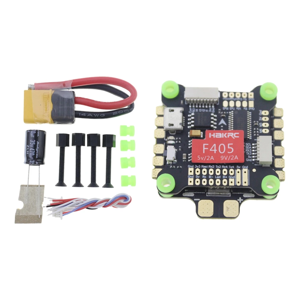 

1pc 3-9S 50A F405 Controller Board Integrated Built-in 5V/2A BEC
