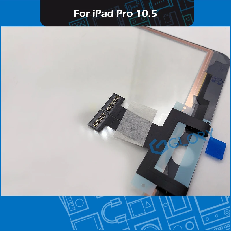 A1701 A1709 сенсорный экран для iPad Pro 10,5 Сенсорная панель дигитайзер внешнее стекло без кнопки