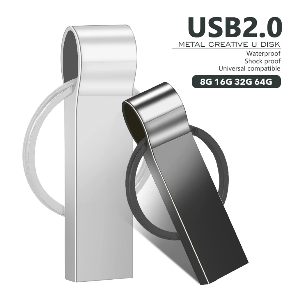 

Металлический флэш-накопитель USB 128, 16 ГБ, 32 ГБ, 64 ГБ, 2,0 ГБ