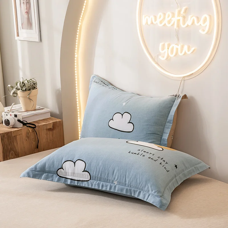 С голубым облаком и пододеяльник комплекты из хлопка с рисунком героев