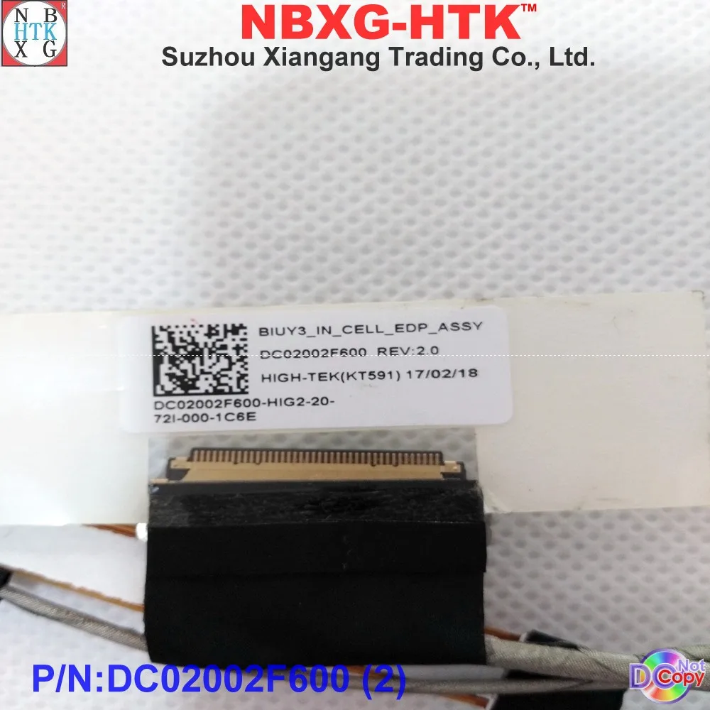 Новый ЖК-экран видео кабель для lenovo YOGA 710 710-14 710-15 710-14IKB ЖК-монитор LVDS DC02002F600 BIUY3 EDP |