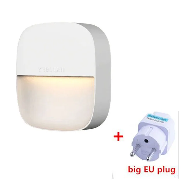 big EU PLUG Xiaomi Mijia Yee светильник YLYD09YL квадратный светильник управляемый умным датчиком Ночной светильник ультра-низкое энергопотребление ac220в - Цвет: big EU PLUG