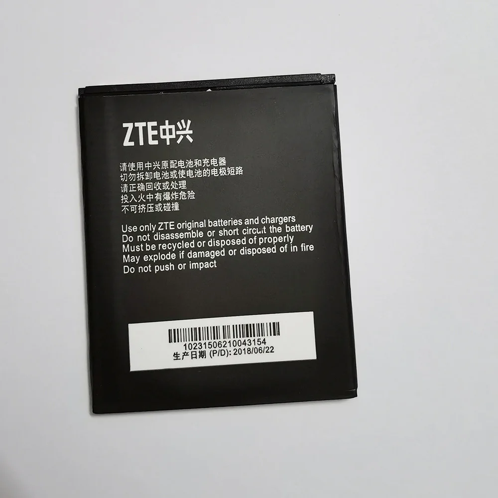 100% оригинальный высококачественный аккумулятор 2200 мАч Li3822T43P3h736044 для телефона ZTE