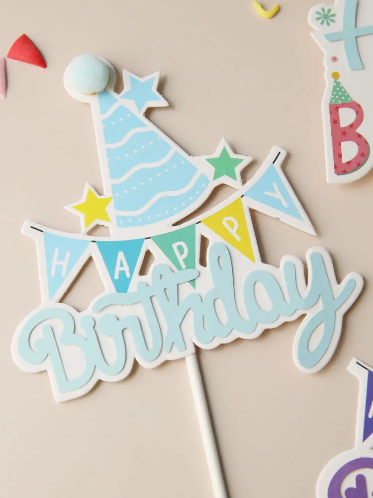 1 шт. детский флаг для вечеринки в честь Дня Рождения | Дом и сад