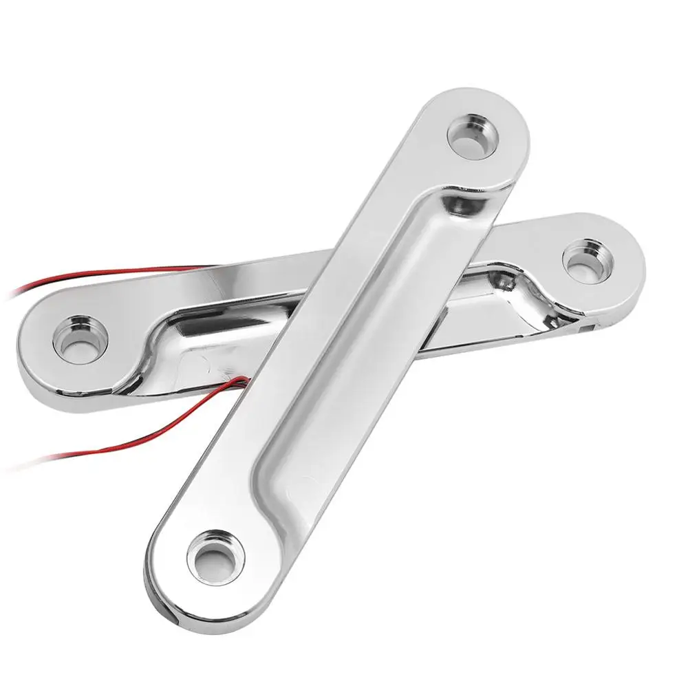 Передняя Алюминиевая СВЕТОДИОДНАЯ вилка для мотоцикла указатель поворота Harley