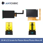 ЖК-дисплей Anycubic 2K4K, черный и белый, 6-дюймовый экран для фотонного моно (4K), запчасти для 3D принтера из смолы, 3D-принтер