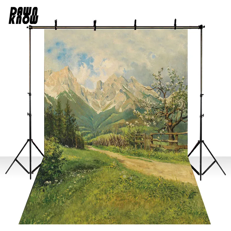 

Фоны для фотосъемки с изображением гор dawnзнает, фотосессия, ретро-картина, фон для фотосъемки, свадебная детская фотостудия lv2834