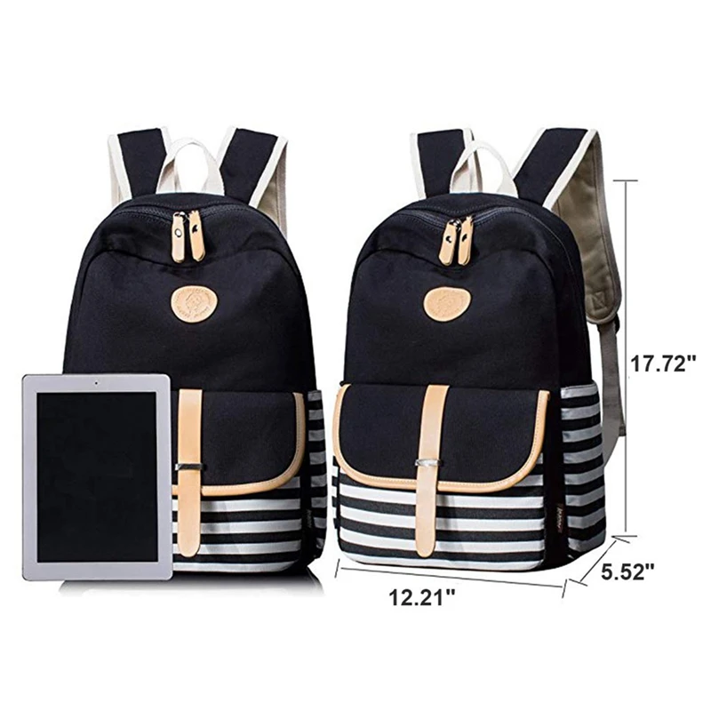 Школьные сумки для подростков Студенческая Холщовая Сумка книг прочный рюкзак