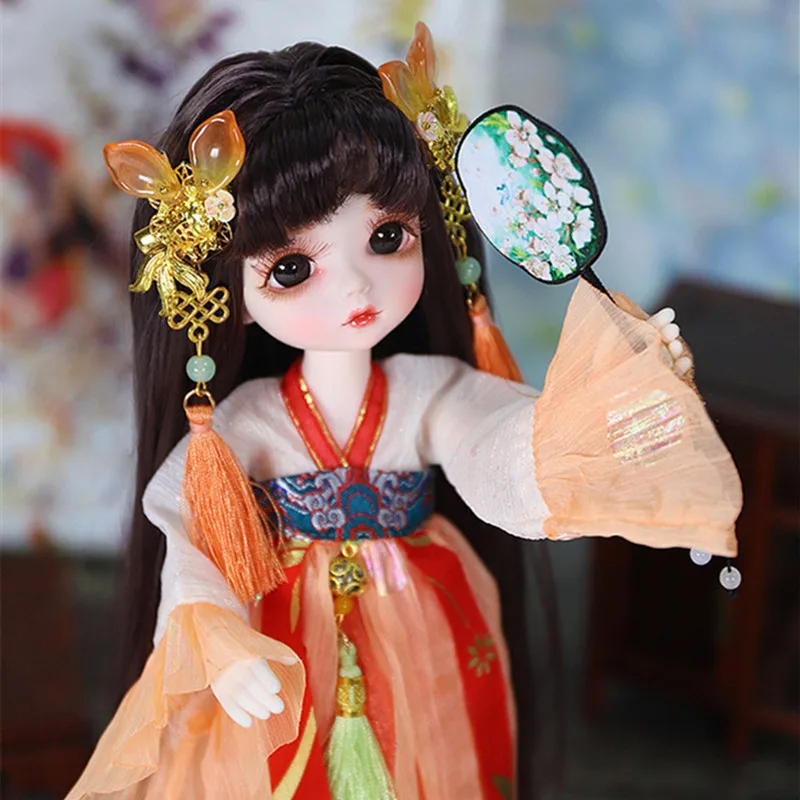 Шарнирные куклы Dream Fairy 1/6 с маленьким ангелом 28 см шарнирные кожей головы глазами