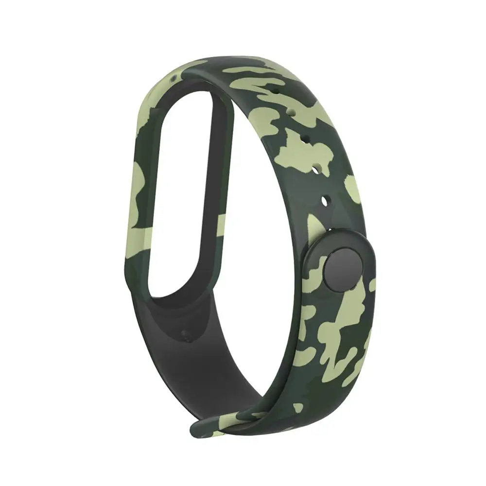 

Silicone sports smart watch strap for Xiaomi MI Band 5 wristband bracelet TPE wristband accessory for replacement strap