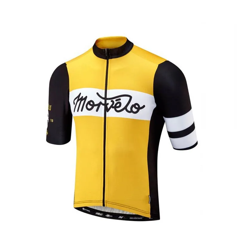 Morvelo Pro Велоспорт Джерси Топы летние гонки велосипедная одежда Ropa Ciclismo короткий рукав mtb велосипед Джерси рубашка Майо Ciclismo - Цвет: 10