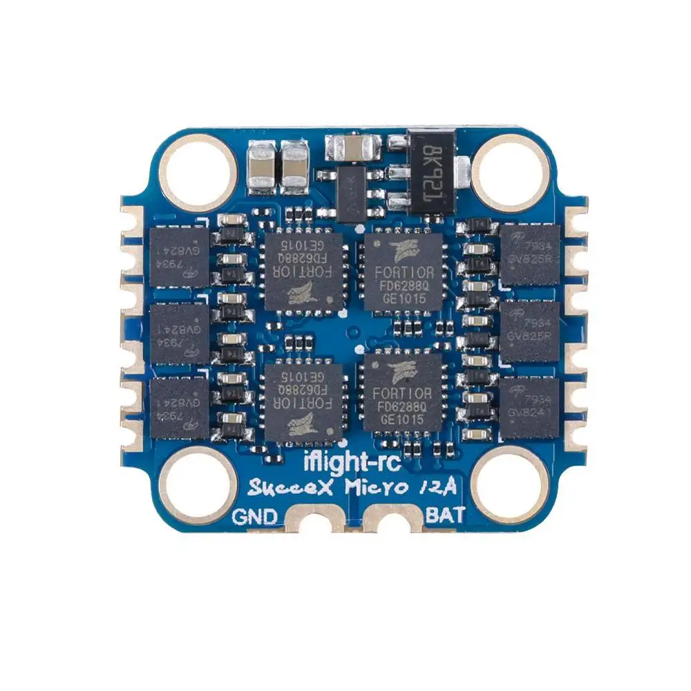Iflight Succex микро V1.2 12a 2 4s 4 в 1 Esc протокол Pwm/ Oneshot125/ Multishot/dshot150/300/600 с M3 отверстие для Fpv
