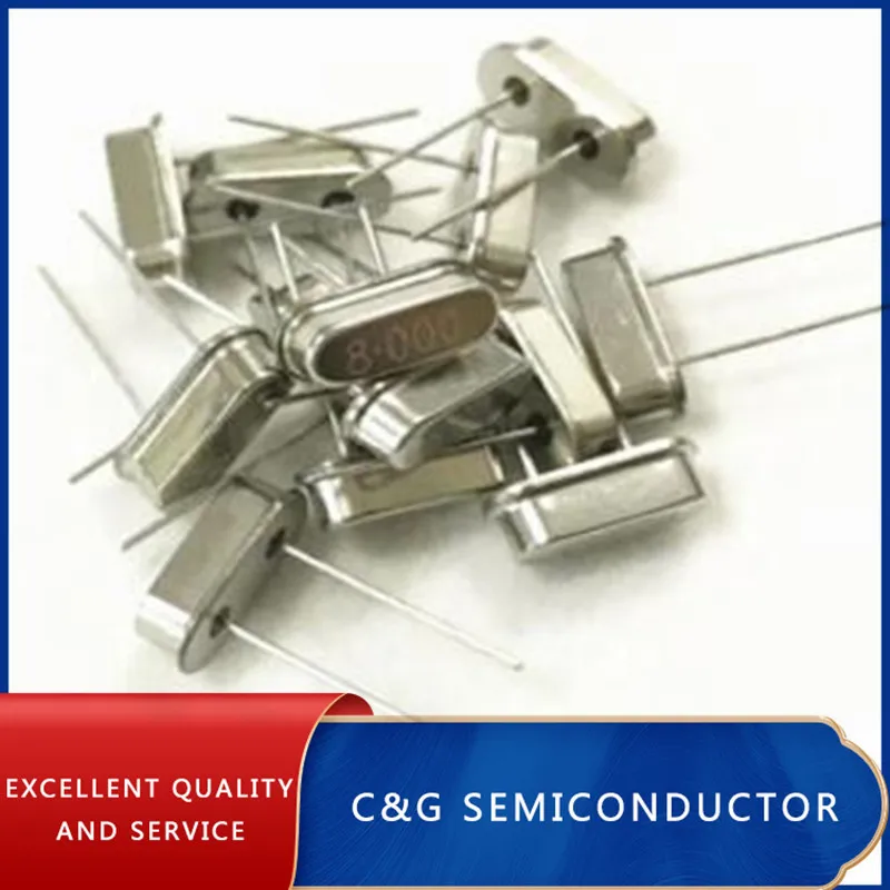 100 шт. осциллятор с пассивным кварцевым кристаллом резонатор частотой 8 м МГц