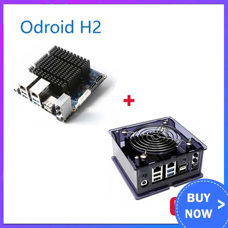 Odroid H2 × 86 плата разработчика win10 Hardkernel Gemini Lake 32 Гб Память с чехлом Бесплатная