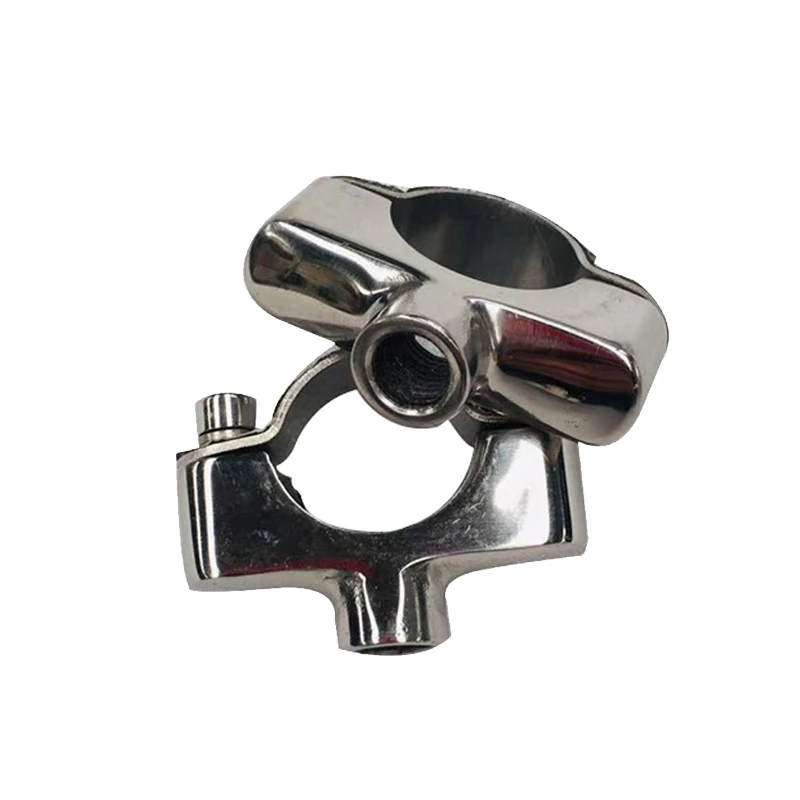 ALCON-для фототехники 1 пара держатель зажима заднего вида мотоцикла из нержавеющей