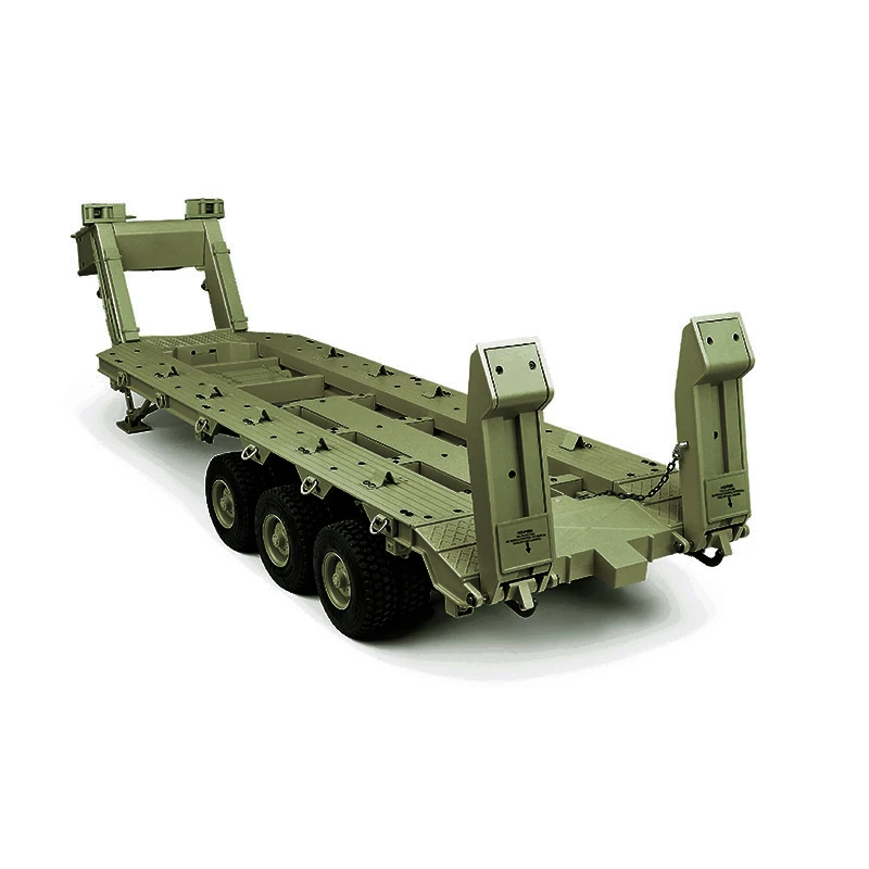 

1/12 Metal M747 Heavy Equipment Semi Trailer P806 Military Model Transport Car Toys for Boys TH16807-SMT6