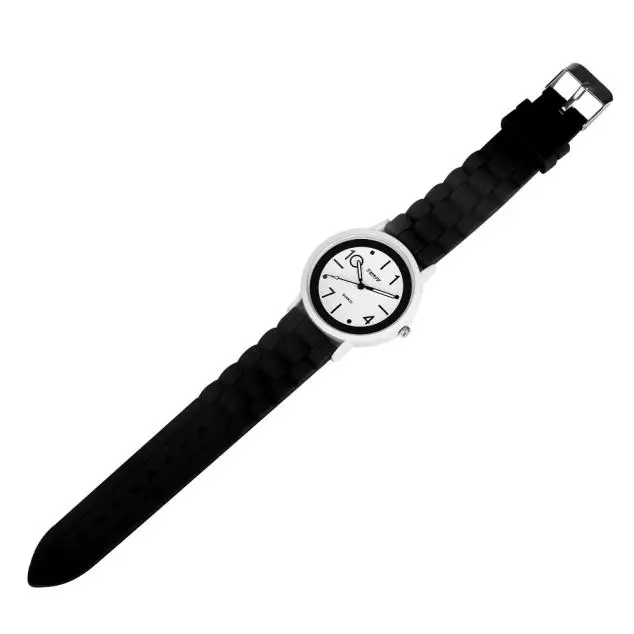 

Silicone Watches Women Men Sports Jelly Gel Analog Quartz Wrist Watch Ladies Female Rubber Hours Clock White Relogio Reloj