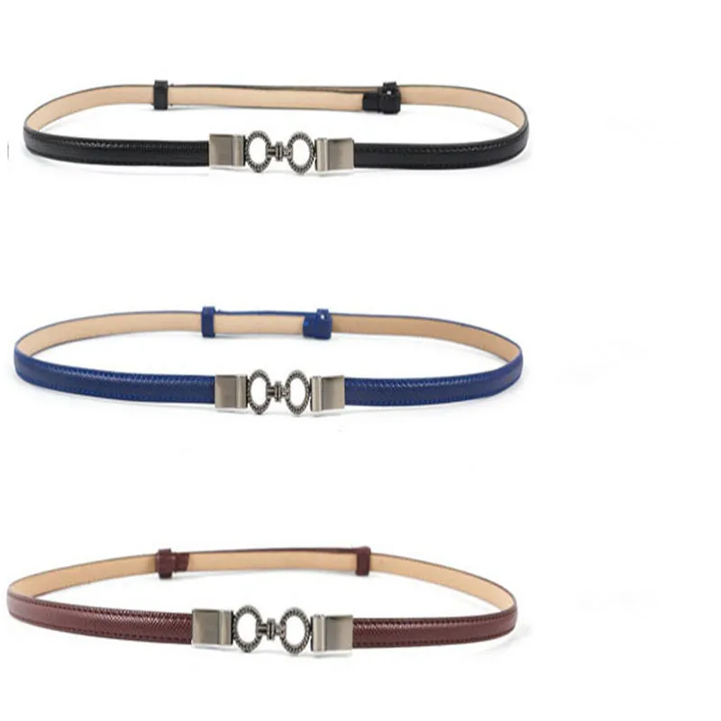 2023 Minimalist fashion ladies' belts  buttons small belt accessories waist belts women's finely decorated dress belts  BL1829