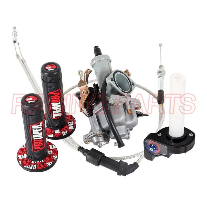 

PZ30 30mm Carburetor Accelerating Pump Racing 200cc 250cc For Keihin ABM IRBIS TTR 250 With Dual Throttle Cable Length 131cm