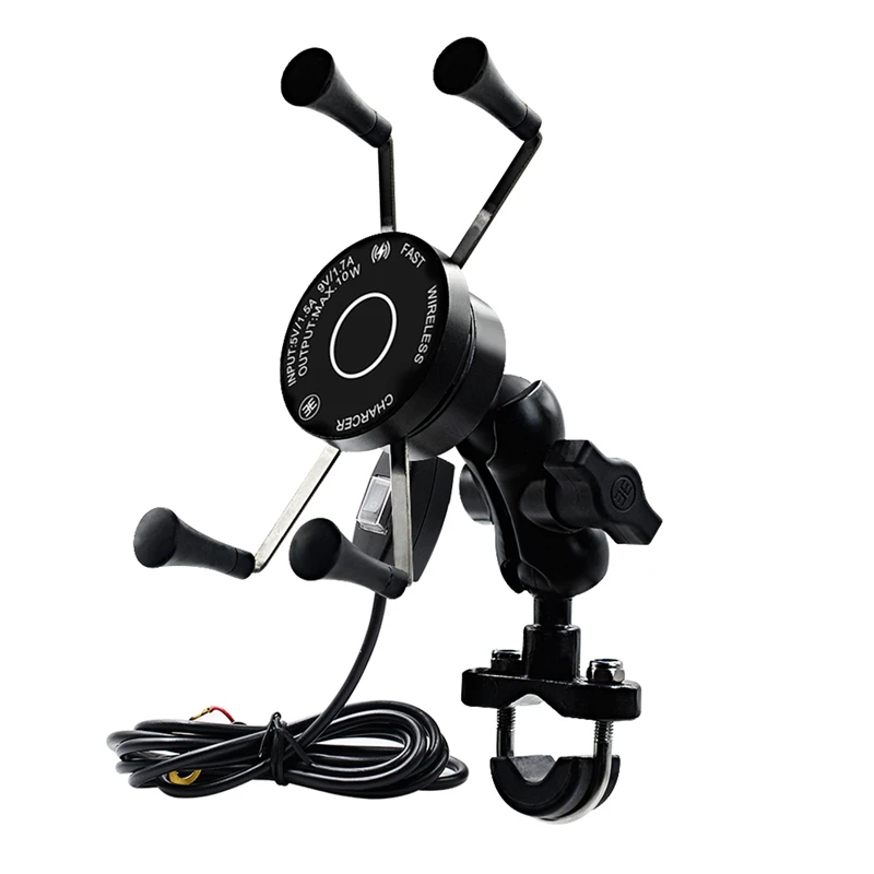 Крепление для телефона мотоцикла водонепроницаемый держатель мобильного 360 °